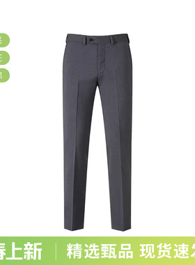 【甄品精选】EA阿玛尼 男士商务西装裤男装西裤长裤 D41P0B 01504