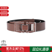 Ferragamo菲拉格慕男士 Gancini扣饰可裁剪双面皮带腰带3cm 670252
