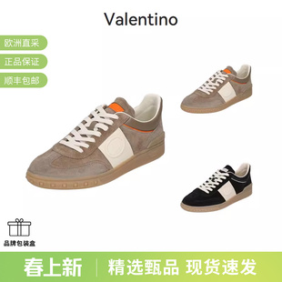 VALENTINO华伦天奴男士系带运动休闲鞋板鞋德训鞋 2S0H77 LAL
