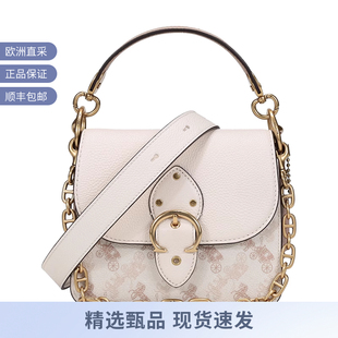 女士BEAT马车图案复古链条手提包18号小号单肩包4603 COACH蔻驰