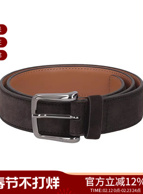 TOD'S托德斯 男士不可裁剪皮带腰带3.5cm XCMCP610100AET