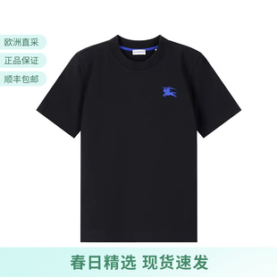 T恤 8111946 女士马术骑士徽标刺绣圆领短袖 BURBERRY博柏利