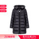 Moncler蒙口女士中长款 597YG 鹅绒连帽羽绒夹克外套1C00012