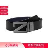 LHBOV Z字搭扣可裁剪双面旋转皮带腰带3.5cm B027UZ 男士 ZEGNA
