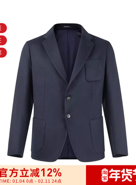 【甄品精选】EA阿玛尼 男士西服西装上衣毛呢外套 D41G45 D1088