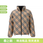 连帽羽绒服81101891 鹅绒隐藏式 BURBERRY博柏利男士 双面两穿短款