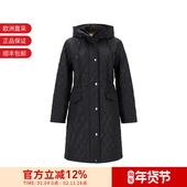 绗缝连帽大衣棉服外套 Burberry博柏利 女士薄款 81103251