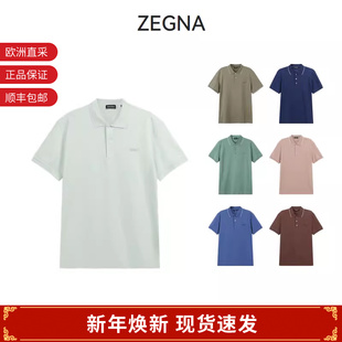 男士 修身 UD358A7 甄品精选 D746 POLO衫 ZEGNA杰尼亚 短袖 版
