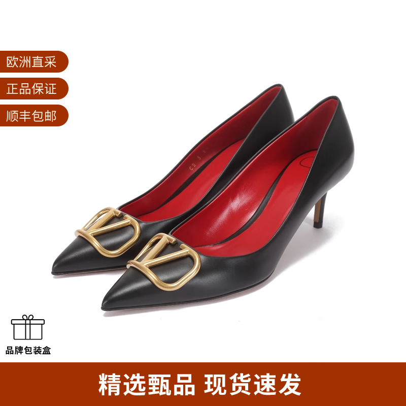Valentino女士高跟鞋皮鞋单鞋
