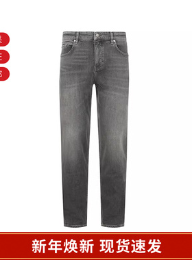 Hugo Boss 新品男士black系列棉质复古牛仔裤长裤 50533154