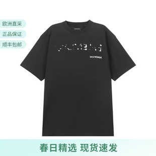 T恤 Balenciaga巴黎世家 女士宽松中长款 短袖 TOVO5 641655