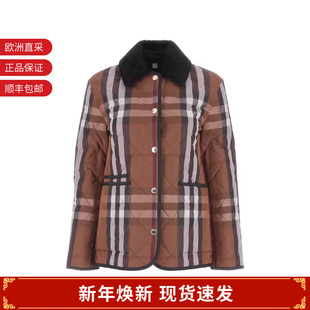 BURBERRY博柏利 8060487 女士菱形绗缝棉服外套
