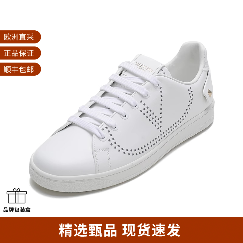 VALENTINO华伦天奴 女士运动鞋板鞋小白鞋 VW2S0M20 CYE