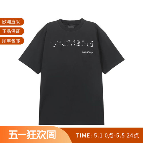 Balenciaga/巴黎世家女士短袖T恤