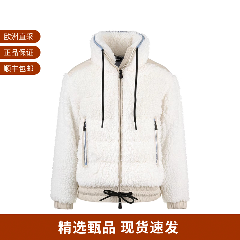 Moncler女士高领鹅绒羽绒外套