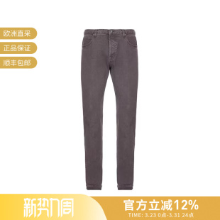 979PP0017 ELEVENTY 长裤 四粒扣门襟牛仔裤 PAN19007 男士