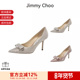 Jimmy TAI LOVE BOW Choo周仰杰 女士尖头细跟高跟单鞋
