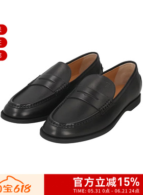 Tod'S托德斯 女士平底乐福鞋皮鞋单鞋 XXW01M0JZ60N6M