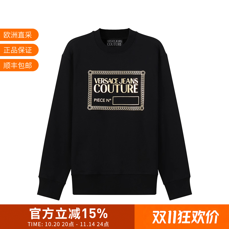 范思哲VJClogo长袖卫衣