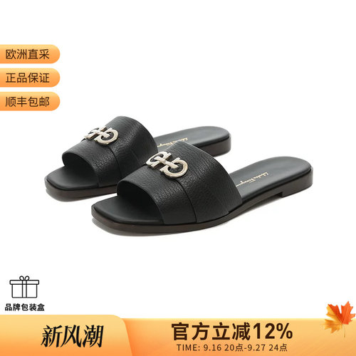 菲拉格慕平底拖鞋凉拖便鞋