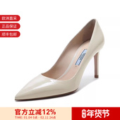 甄品精选 069 Prada普拉达 女士皮革高跟鞋 1I834I 085