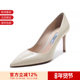 甄品精选 069 Prada普拉达 女士皮革高跟鞋 1I834I 085