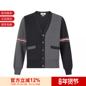 MKC310F Thom Y3007 针织衫 开衫 Browne男士 棉质V领男装