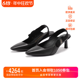 0763425 浅口单鞋 菲拉格慕Ferragamo 女士Vara露跟高跟鞋