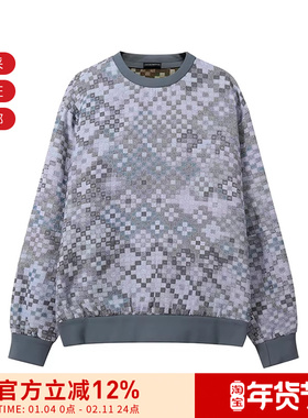 【甄品精选】EA阿玛尼 男士圆领卫衣男装运动衫 H31R50 C1033