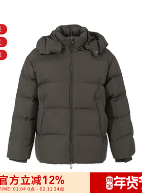 EA玛尼 男士可拆连帽保暖面包服鸭绒羽绒服 6D1B83 1NVDZ