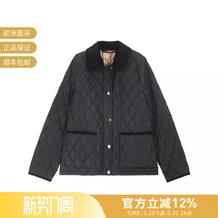 绗缝夹棉棉服上衣外套 BURBERRY博柏利 薄款 版 8107510 女士修身