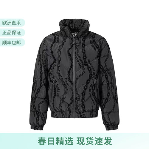 VJC范思哲隐藏式连帽鸭绒羽绒服