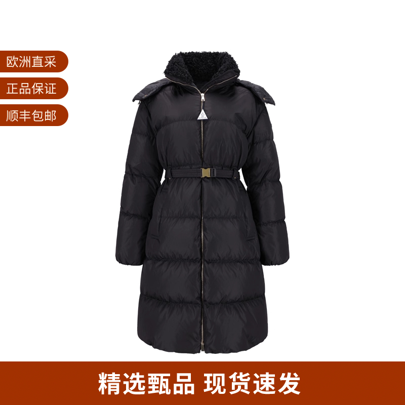 Moncler蒙口女士长款鹅绒连帽羽绒服外套1C00024 539ZD