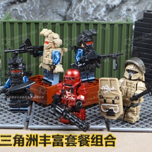 三角洲行动阿萨拉小兵赛伊德阿萨拉机枪盾兵威龙凌霄戍卫深蓝手办