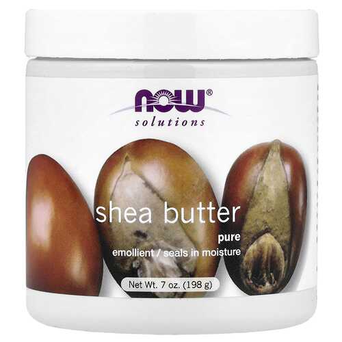美国NOW Foods Solutions乳木果油滋养干燥肌舒缓润泽呵护手足肘