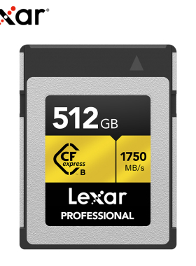 雷克沙CFexpress Type-B 512G内存相机cfeb储存卡佳能尼康佳能2TB