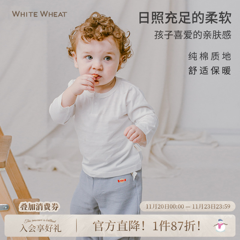 whitewheat男女长袖t恤