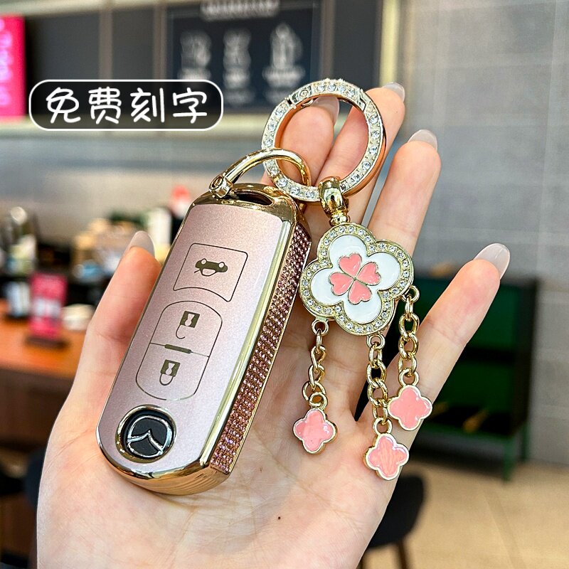 马自达cx4钥匙套cx5阿特兹cx3男马自达6睿翼cx8车cx30昂克赛拉扣
