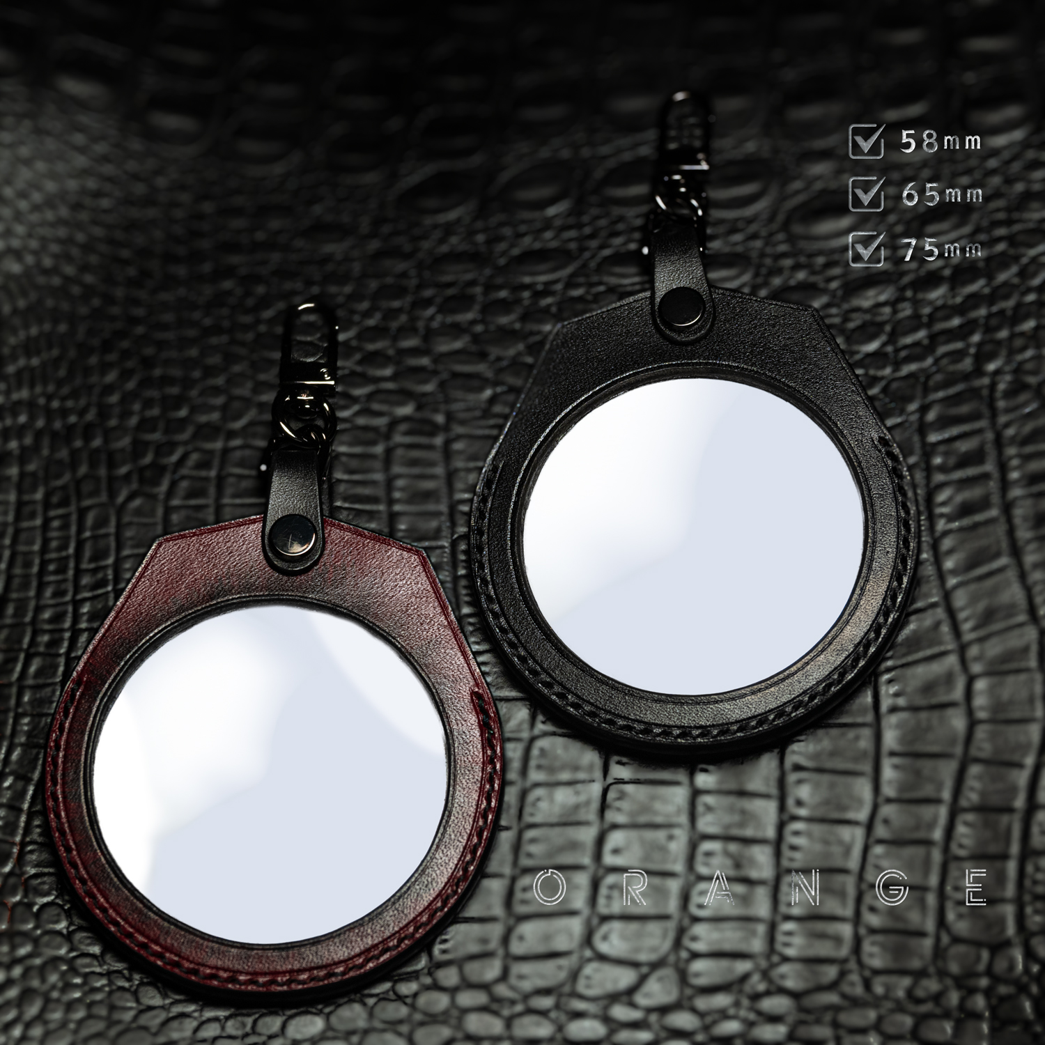 大橙手工吧唧保护套徽章收纳痛包挂件真皮原创外出展示套个性谷美