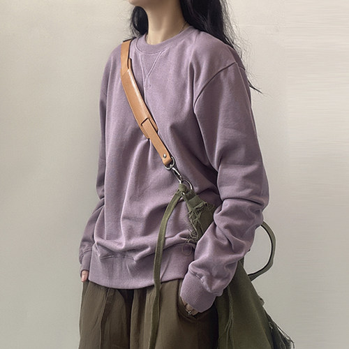 经典百搭100%抗拉扯百搭宽松卫衣