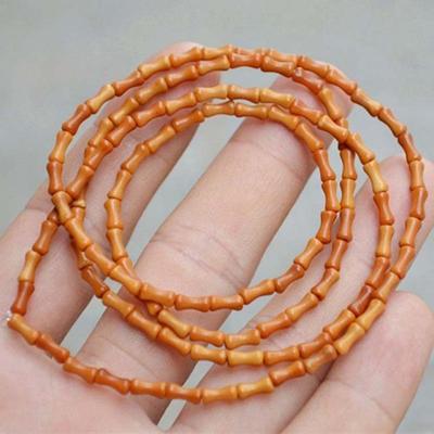 6*3mm橄榄核小竹节108颗diy串珠手链项链节节高升迷你散佛珠批发