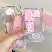 清透春日氛围感 Judydoll橘朵六色眼影盘大地色低饱和哑光综合盘