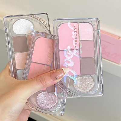 橘朵精巧六色眼影盘大地色哑光