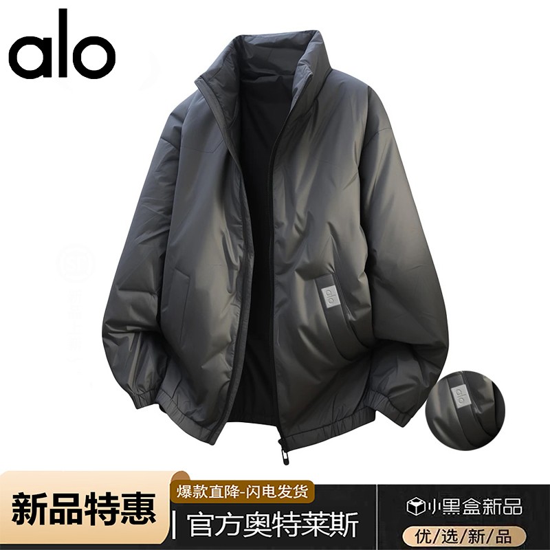 官方奥特莱斯品牌折扣 美式轻薄款羽绒服男女冬季大码夹克外套