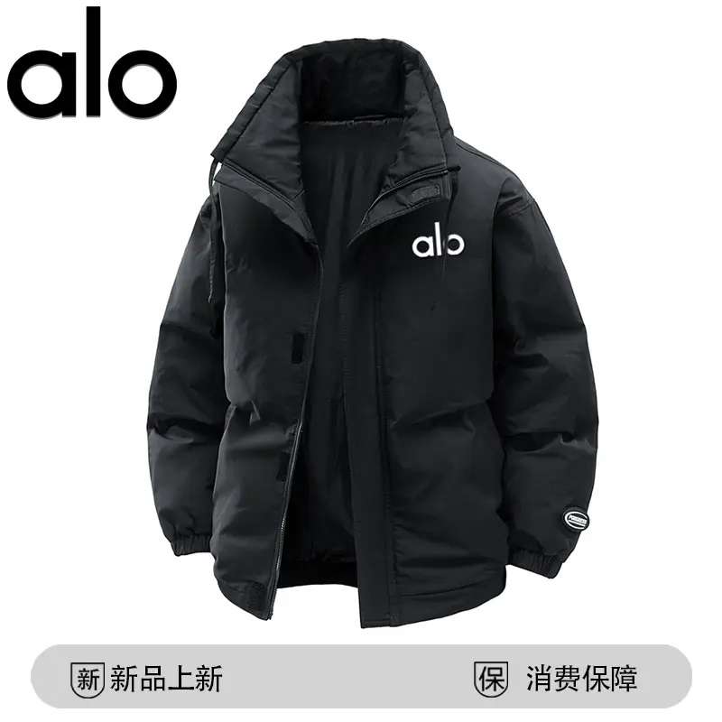 官方奥特莱斯】品牌折扣 加厚保暖立领棉衣男女潮牌休闲百搭棉服