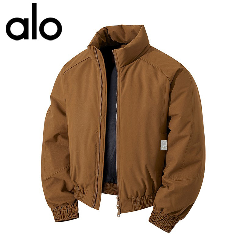 官方奥特莱斯品牌折扣 冬季新款男士潮流简约立领棉袄保暖棉服