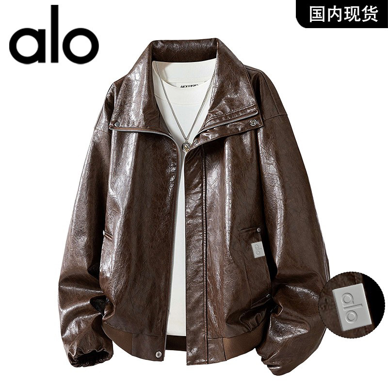 官方奥特莱斯品牌折扣2026春季新款pu皮夹克男宽松休闲皮衣外套,男装,大码上装,淘宝优惠券,粉丝福利购,淘宝优惠卷