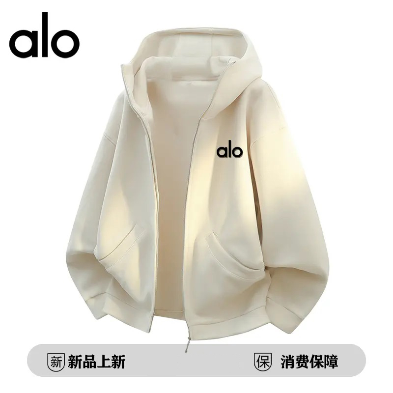 官方奥特莱斯】品牌折扣 秋季开衫连帽卫衣情侣休闲时尚男女外套