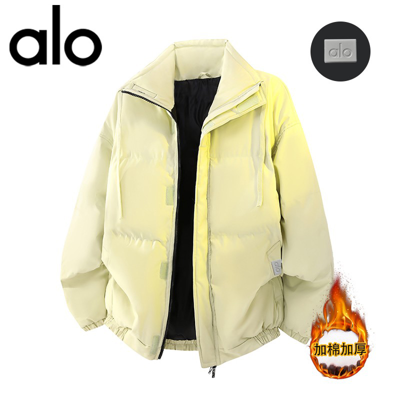 官方奥特莱斯品牌折扣 冬季保暖宽松棉衣男立领大码棉服外套潮