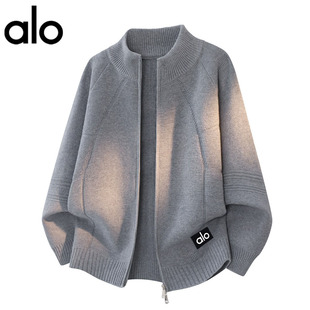 百搭拉链线衣外套 毛衣男针织衫 官方奥特莱斯品牌折扣开衫 秋冬季